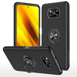 PC + TPU Magnetic Phone Case with Invisible Ring Holder, For Xiaomi Poco X3 NFC / X3, For Samsung Galaxy A13 5G