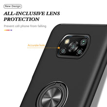 Load image into Gallery viewer, PC + TPU Magnetic Phone Case with Invisible Ring Holder, For Xiaomi Poco X3 NFC / X3, For Samsung Galaxy A13 5G