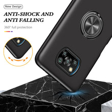 Load image into Gallery viewer, PC + TPU Magnetic Phone Case with Invisible Ring Holder, For Xiaomi Poco X3 NFC / X3, For Samsung Galaxy A13 5G