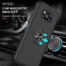 Load image into Gallery viewer, PC + TPU Magnetic Phone Case with Invisible Ring Holder, For Xiaomi Poco X3 NFC / X3, For Samsung Galaxy A13 5G