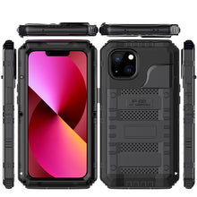 Load image into Gallery viewer, Shockproof Waterproof Dustproof Metal + Silicone Phone Case with Screen Protector, For iPhone 13, For iPhone 13 Pro, For iPhone 13 Pro Max