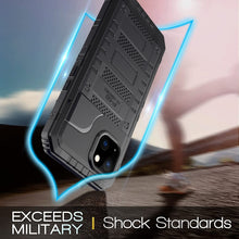 Load image into Gallery viewer, Shockproof Waterproof Dustproof Metal + Silicone Phone Case with Screen Protector, For iPhone 13, For iPhone 13 Pro, For iPhone 13 Pro Max