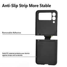 Load image into Gallery viewer, Oil-sprayed Ring PC Phone Case, For Samsung Galaxy Z Flip3 5G