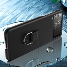 Load image into Gallery viewer, Oil-sprayed Feel Ring PC Phone Case, For Samsung Galaxy Z Flip3 5G