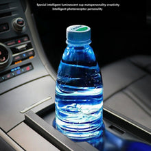 Load image into Gallery viewer, Car AcrylicColorful USB Charger Water Cup Groove LED Atmosphere Light, Bell, Santa Claus, Christmas Deer, Christmas Hat, Christmas Tree, Christmas, Glove, Socks, Snowflake, English Deer, English Christmas, English Tree