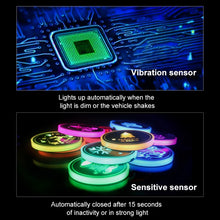 Load image into Gallery viewer, Car AcrylicColorful USB Charger Water Cup Groove LED Atmosphere Light, Bell, Santa Claus, Christmas Deer, Christmas Hat, Christmas Tree, Christmas, Glove, Socks, Snowflake, English Deer, English Christmas, English Tree