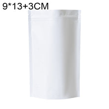 Load image into Gallery viewer, 100 PCS/Set Matte Aluminum Foil Snack Stand-up Pouch, 8x12+3cm, 9x13+3cm, 10x15+3cm, 12x20+4cm
