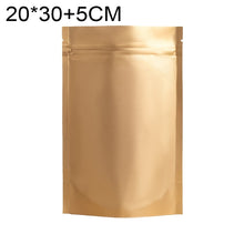 Load image into Gallery viewer, 100 PCS/Set Matte Aluminum Foil Snack Stand-up Pouch, 20x30+5cm