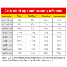 Load image into Gallery viewer, 100 PCS/Set Matte Aluminum Foil Snack Stand-up Pouch, 20x30+5cm