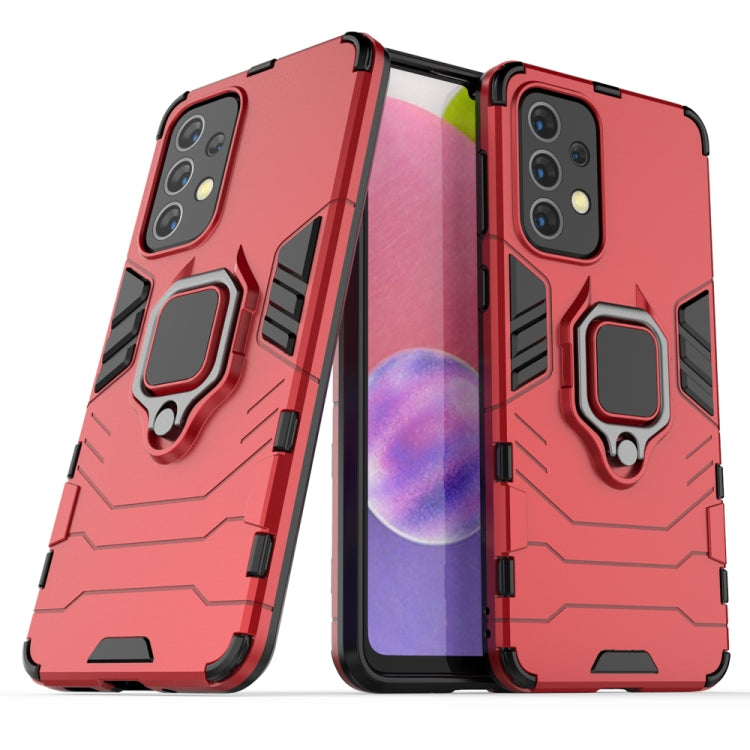 PC + TPU Shockproof Protective Phone Case with Magnetic Ring Holder, For Samaung Galaxy A33 5G