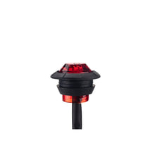 Load image into Gallery viewer, 20 in 1 Red + Amber Light Truck Trailer LED Round Side Marker Lamp, A5014