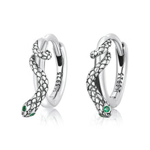 Load image into Gallery viewer, S925 Sterling Silver Snake Ear Buckle Women Earrings, Snake Ear Buckle