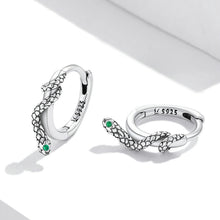 Load image into Gallery viewer, S925 Sterling Silver Snake Ear Buckle Women Earrings, Snake Ear Buckle
