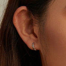 Load image into Gallery viewer, S925 Sterling Silver Devil Eye Zircon Women Earrings, Devil Eye Zircon
