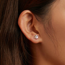 Load image into Gallery viewer, S925 Sterling Silver Color Zircon Cute Claw Ear Stud Women Earrings, Color Zircon Cute Claw