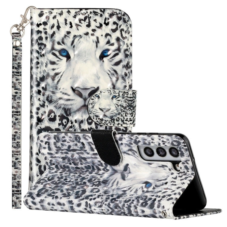 3D Pattern Horizontal Flip PU Leather Phone Case, For Samsung Galaxy S22 5G, For Samsung Galaxy S22+ 5G, For Samsung Galaxy S22 Ultra 5G