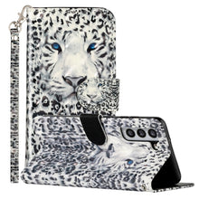 Load image into Gallery viewer, 3D Pattern Horizontal Flip PU Leather Phone Case, For Samsung Galaxy S22 5G, For Samsung Galaxy S22+ 5G, For Samsung Galaxy S22 Ultra 5G