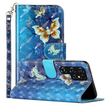 Load image into Gallery viewer, 3D Pattern Horizontal Flip PU Leather Phone Case, For Samsung Galaxy S22 5G, For Samsung Galaxy S22+ 5G, For Samsung Galaxy S22 Ultra 5G
