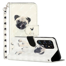 Load image into Gallery viewer, 3D Pattern Horizontal Flip PU Leather Phone Case, For Samsung Galaxy S22 5G, For Samsung Galaxy S22+ 5G, For Samsung Galaxy S22 Ultra 5G