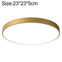 Load image into Gallery viewer, Macaron LED Round Ceiling Lamp, 3-Colors Light, 23cm, 30cm, 40cm, 50cm, 60cm, 78cm