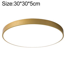 Load image into Gallery viewer, Macaron LED Round Ceiling Lamp, 3-Colors Light, 23cm, 30cm, 40cm, 50cm, 60cm, 78cm