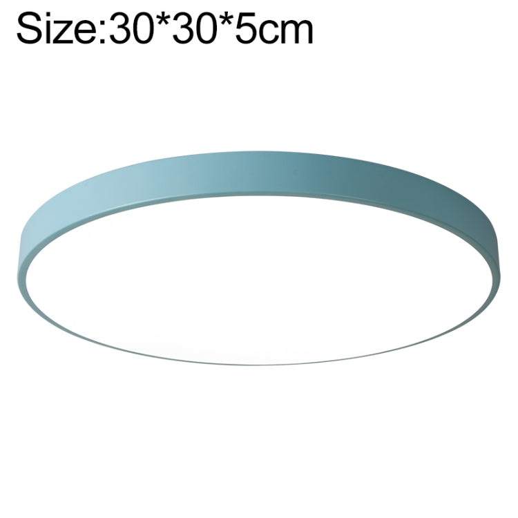 Macaron LED Round Ceiling Lamp, 3-Colors Light, 23cm, 30cm, 40cm, 50cm, 60cm, 78cm