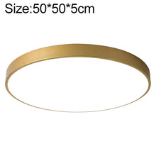 Load image into Gallery viewer, Macaron LED Round Ceiling Lamp, 3-Colors Light, 23cm, 30cm, 40cm, 50cm, 60cm, 78cm