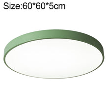 Load image into Gallery viewer, Macaron LED Round Ceiling Lamp, 3-Colors Light, 23cm, 30cm, 40cm, 50cm, 60cm, 78cm