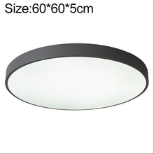 Load image into Gallery viewer, Macaron LED Round Ceiling Lamp, 3-Colors Light, 23cm, 30cm, 40cm, 50cm, 60cm, 78cm