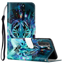 Load image into Gallery viewer, Oil Embossed Pattern PU Leather Phone Case, For Samsung Galaxy S22 5G, For Samsung Galaxy S22+ 5G, For Samsung Galaxy S22 Ultra 5G