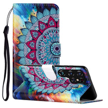 Load image into Gallery viewer, Oil Embossed Pattern PU Leather Phone Case, For Samsung Galaxy S22 5G, For Samsung Galaxy S22+ 5G, For Samsung Galaxy S22 Ultra 5G