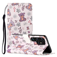 Load image into Gallery viewer, Oil Embossed Pattern PU Leather Phone Case, For Samsung Galaxy S22 5G, For Samsung Galaxy S22+ 5G, For Samsung Galaxy S22 Ultra 5G