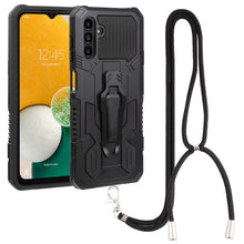 Load image into Gallery viewer, Armor Warrior Shockproof PC + TPU Lanyard Phone Case, For Samsung Galaxy A13 5G, For Infinix Hot 11, For Infinix Hot 11s, For Infinix Note 10 Pro, For Infinix Smart 6