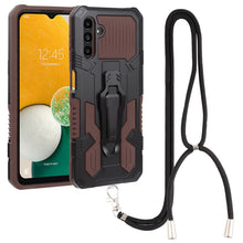 Load image into Gallery viewer, Armor Warrior Shockproof PC + TPU Lanyard Phone Case, For Samsung Galaxy A13 5G, For Infinix Hot 11, For Infinix Hot 11s, For Infinix Note 10 Pro, For Infinix Smart 6