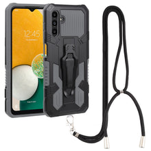 Load image into Gallery viewer, Armor Warrior Shockproof PC + TPU Lanyard Phone Case, For Samsung Galaxy A13 5G, For Infinix Hot 11, For Infinix Hot 11s, For Infinix Note 10 Pro, For Infinix Smart 6