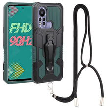 Load image into Gallery viewer, Armor Warrior Shockproof PC + TPU Lanyard Phone Case, For Samsung Galaxy A13 5G, For Infinix Hot 11, For Infinix Hot 11s, For Infinix Note 10 Pro, For Infinix Smart 6