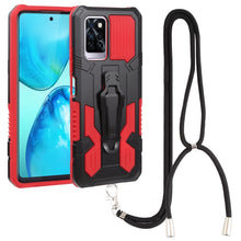 Load image into Gallery viewer, Armor Warrior Shockproof PC + TPU Lanyard Phone Case, For Samsung Galaxy A13 5G, For Infinix Hot 11, For Infinix Hot 11s, For Infinix Note 10 Pro, For Infinix Smart 6