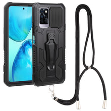 Load image into Gallery viewer, Armor Warrior Shockproof PC + TPU Lanyard Phone Case, For Samsung Galaxy A13 5G, For Infinix Hot 11, For Infinix Hot 11s, For Infinix Note 10 Pro, For Infinix Smart 6