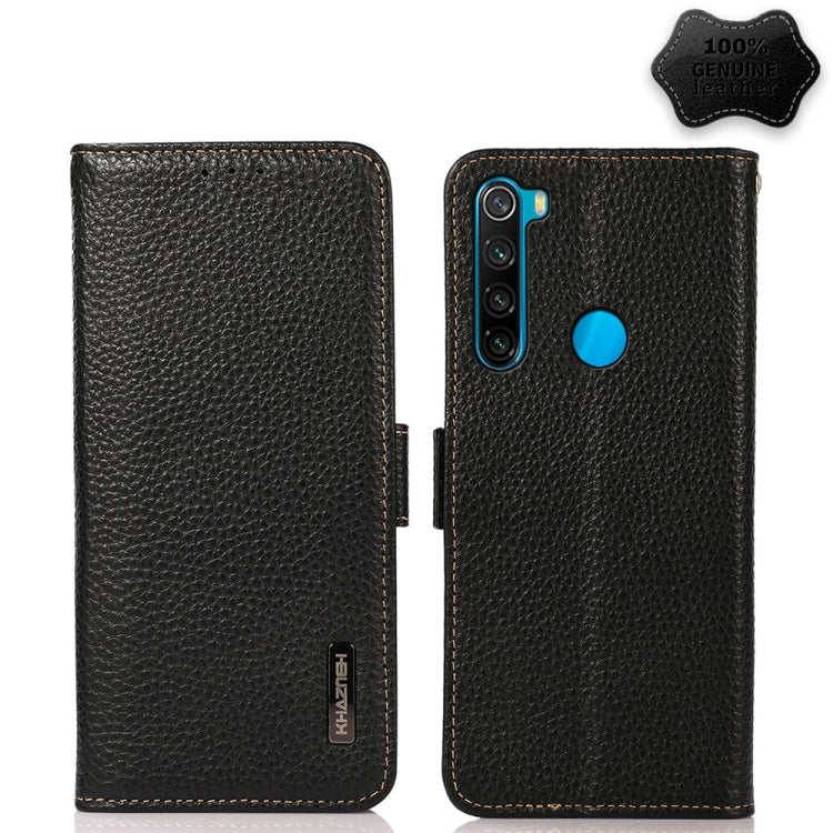 KHAZNEH Side-Magnetic Litchi Genuine Leather RFID Phone Case, For Xiaomi Mi 10S, For Xiaomi Mi 10T Lite 5G, For Xiaomi Mi 10T 5G, For Xiaomi Mi 11 Lite 5G / Mi 11 Lite, For Xiaomi Mi 11 Pro, For Xiaomi Mi 11 Ultra, For Xiaomi Mi 11                     ...