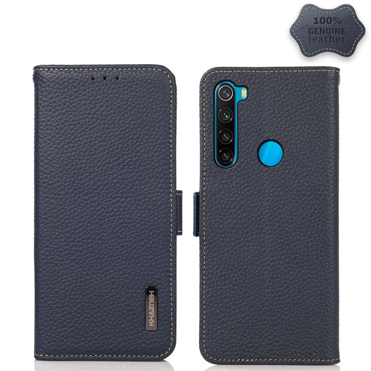 KHAZNEH Side-Magnetic Litchi Genuine Leather RFID Phone Case, For Xiaomi Mi 10S, For Xiaomi Mi 10T Lite 5G, For Xiaomi Mi 10T 5G, For Xiaomi Mi 11 Lite 5G / Mi 11 Lite, For Xiaomi Mi 11 Pro, For Xiaomi Mi 11 Ultra, For Xiaomi Mi 11                     ...