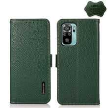 Load image into Gallery viewer, KHAZNEH Side-Magnetic Litchi Genuine Leather RFID Phone Case, For Xiaomi Mi 10S, For Xiaomi Mi 10T Lite 5G, For Xiaomi Mi 10T 5G, For Xiaomi Mi 11 Lite 5G / Mi 11 Lite, For Xiaomi Mi 11 Pro, For Xiaomi Mi 11 Ultra, For Xiaomi Mi 11                     ...