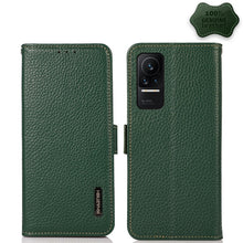 Load image into Gallery viewer, KHAZNEH Side-Magnetic Litchi Genuine Leather RFID Phone Case, For Xiaomi Mi 10S, For Xiaomi Mi 10T Lite 5G, For Xiaomi Mi 10T 5G, For Xiaomi Mi 11 Lite 5G / Mi 11 Lite, For Xiaomi Mi 11 Pro, For Xiaomi Mi 11 Ultra, For Xiaomi Mi 11                     ...