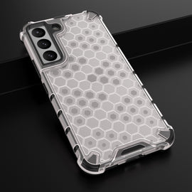 Honeycomb PC + TPU Phone Case, For Samsung Galaxy S22 5G, For Samsung Galaxy S22+ 5G, For Samsung Galaxy S22 Ultra 5G, For Honor 60, For Honor 60 Pro, For Honor X30i, For OPPO Realme Narzo 50A, For OPPO Realme Narzo 50 4G, For OPPO Realme Narzo 50i