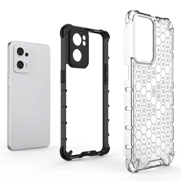 Honeycomb PC + TPU Phone Case, For OPPO Reno7 5G, For OPPO Reno7 Pro 5G, For Reno7 5G