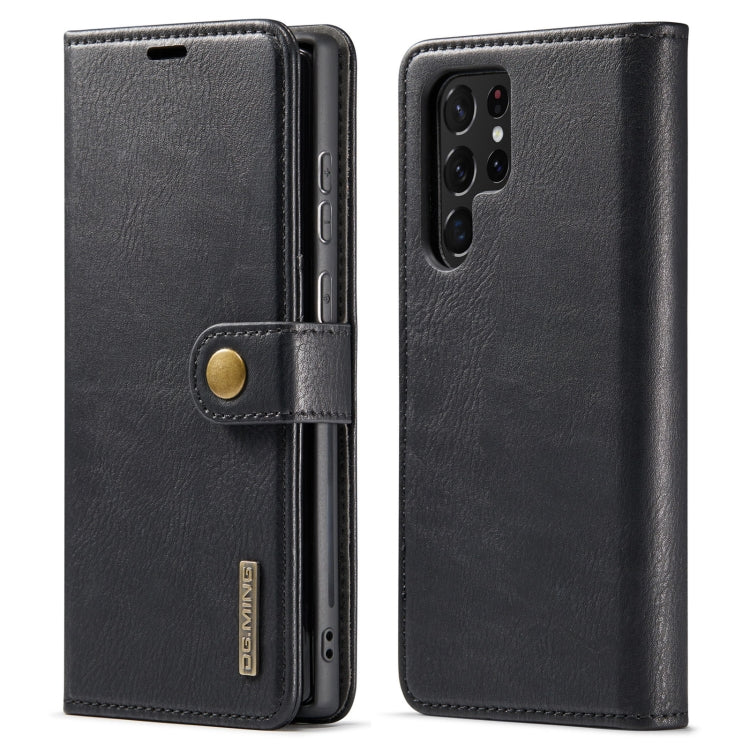 DG.MING Crazy Horse Texture Detachable Magnetic Leather Phone Case, For Samsung Galaxy S22 5G, For Samsung Galaxy S22+ 5G, For Samsung Galaxy S22 Ultra 5G, For Samsung Galaxy A13 5G, For Google Pixel 6, For Google Pixel 6 Pro