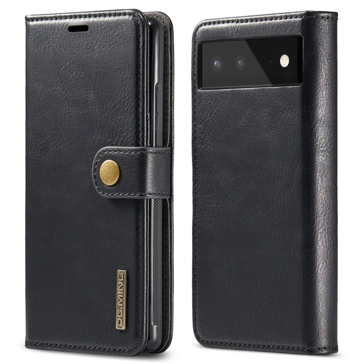 DG.MING Crazy Horse Texture Detachable Magnetic Leather Phone Case, For Samsung Galaxy S22 5G, For Samsung Galaxy S22+ 5G, For Samsung Galaxy S22 Ultra 5G, For Samsung Galaxy A13 5G, For Google Pixel 6, For Google Pixel 6 Pro