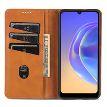 Load image into Gallery viewer, AZNS Magnetic Calf Texture Horizontal Flip Leather Phone Case, For vivo Y71t / V21e 5G, For Samsung Galaxy M52 5G