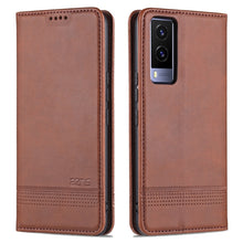 Load image into Gallery viewer, AZNS Magnetic Calf Texture Horizontal Flip Leather Phone Case, For vivo Y71t / V21e 5G, For Samsung Galaxy M52 5G