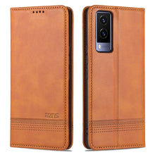 Load image into Gallery viewer, AZNS Magnetic Calf Texture Horizontal Flip Leather Phone Case, For vivo Y71t / V21e 5G, For Samsung Galaxy M52 5G