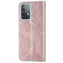 Load image into Gallery viewer, Life of Tree Embossing Leather Phone Case, For Samsung Galaxy A33 5G, For Samsung Galaxy A53 5G